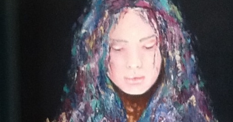Graciela Graschinsky de Cohan | Serie Diversidades| Acrílico sobre tela | 40x50 cm, 2009.